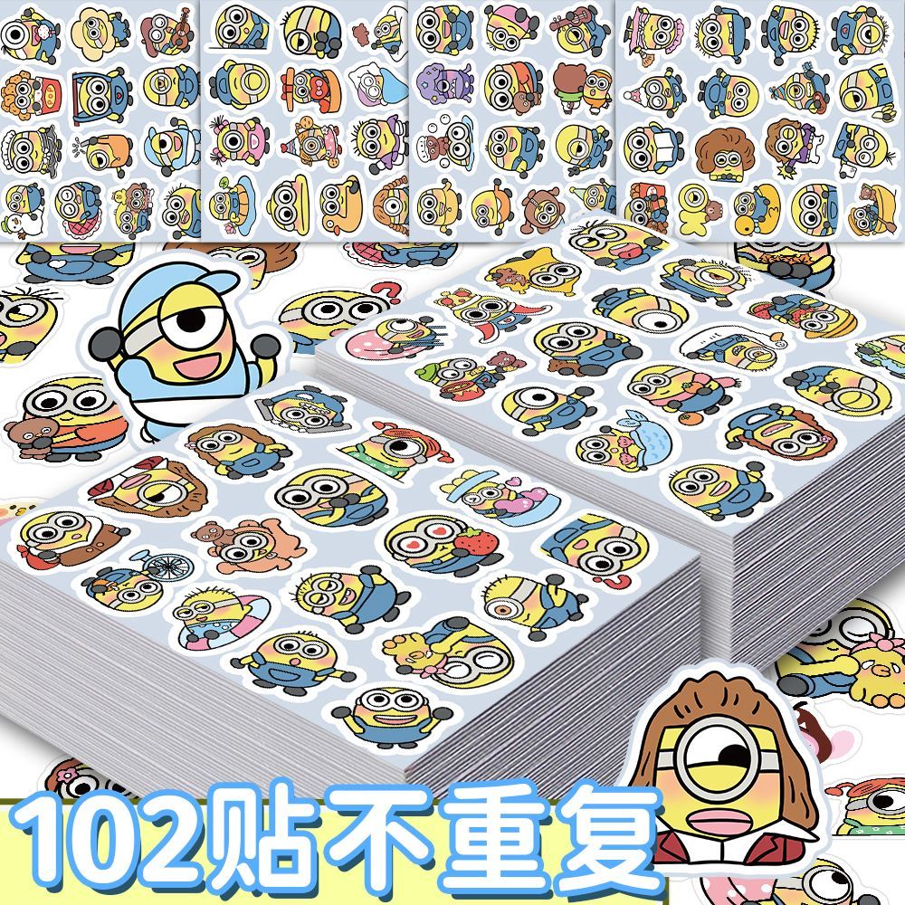 Adesivi Minions da 102 pezzi,  - Laptop Accessories Kit recensione e prezzo