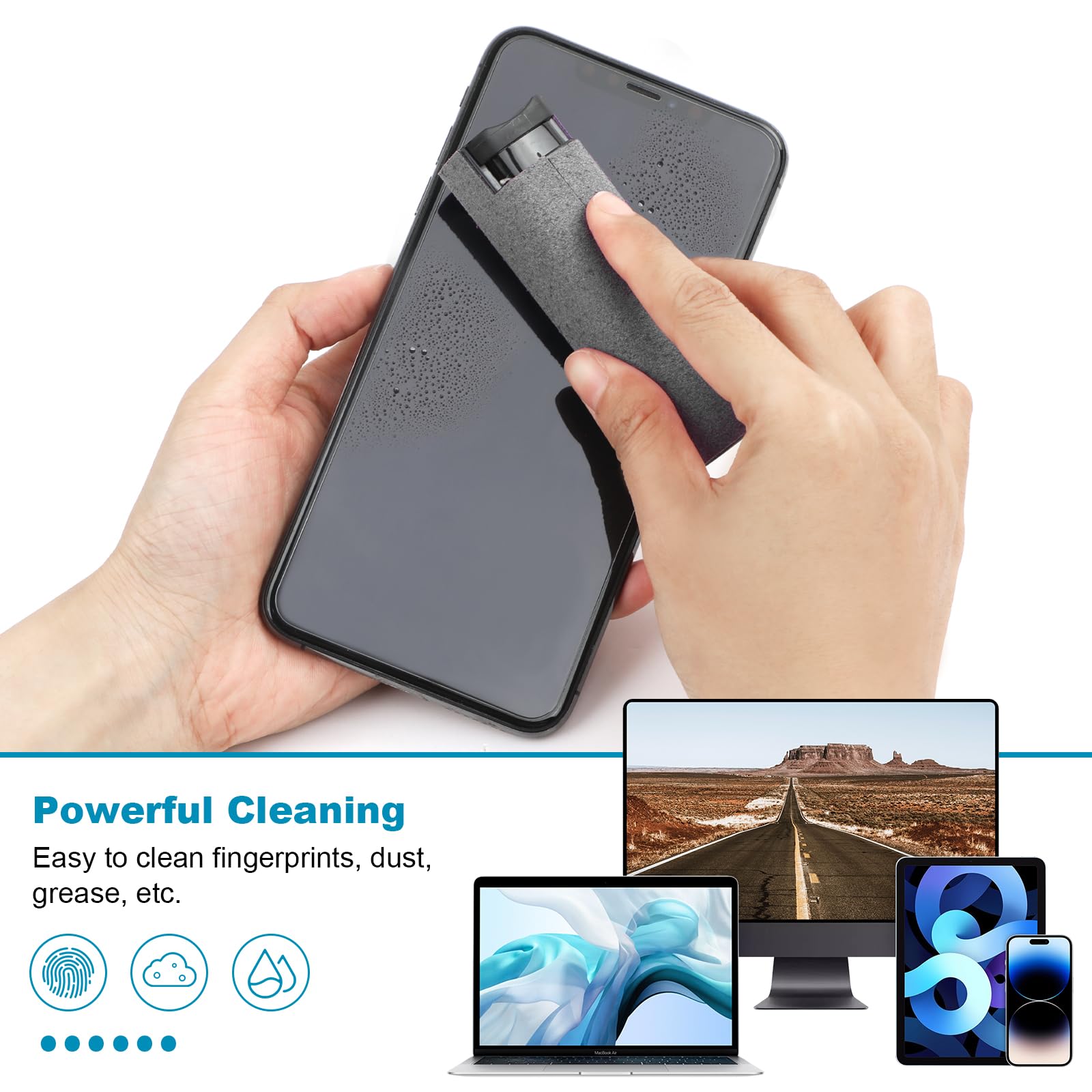 Detergente per schermo del com - Laptop Accessories Kit recensione e prezzo